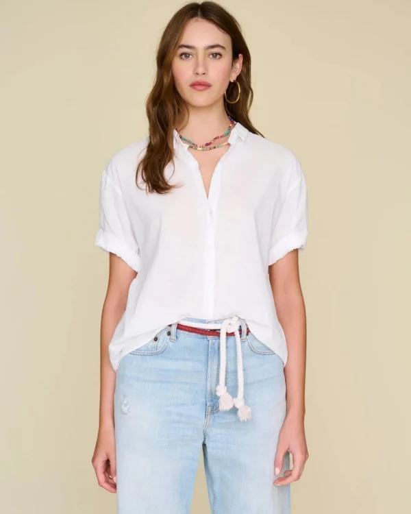 Shirts + Tops | Xirena Channing Shirt White