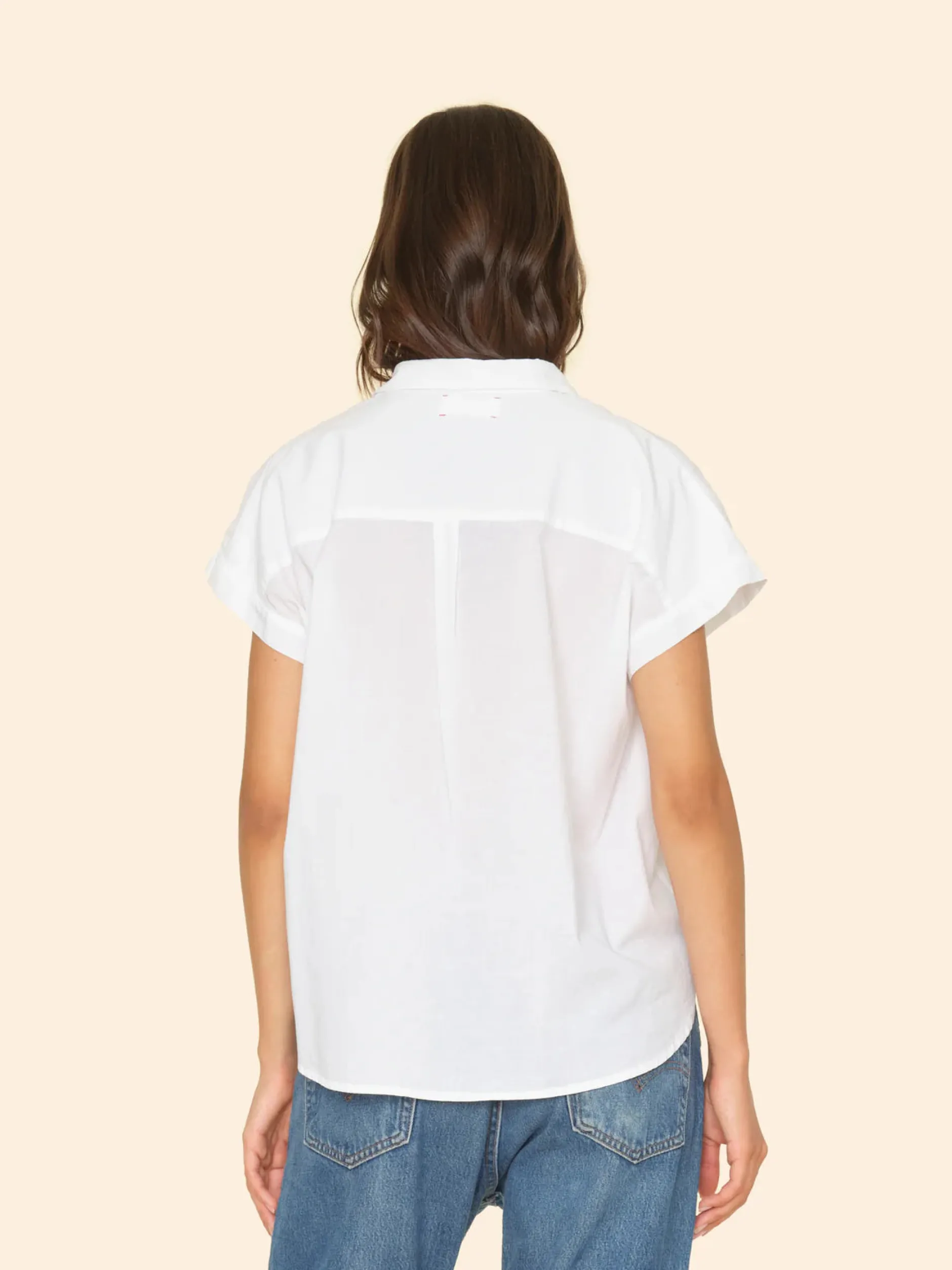 xirena_homer_shirt_white_1.webp Shirts + Tops | Xirena Homer Shirt White