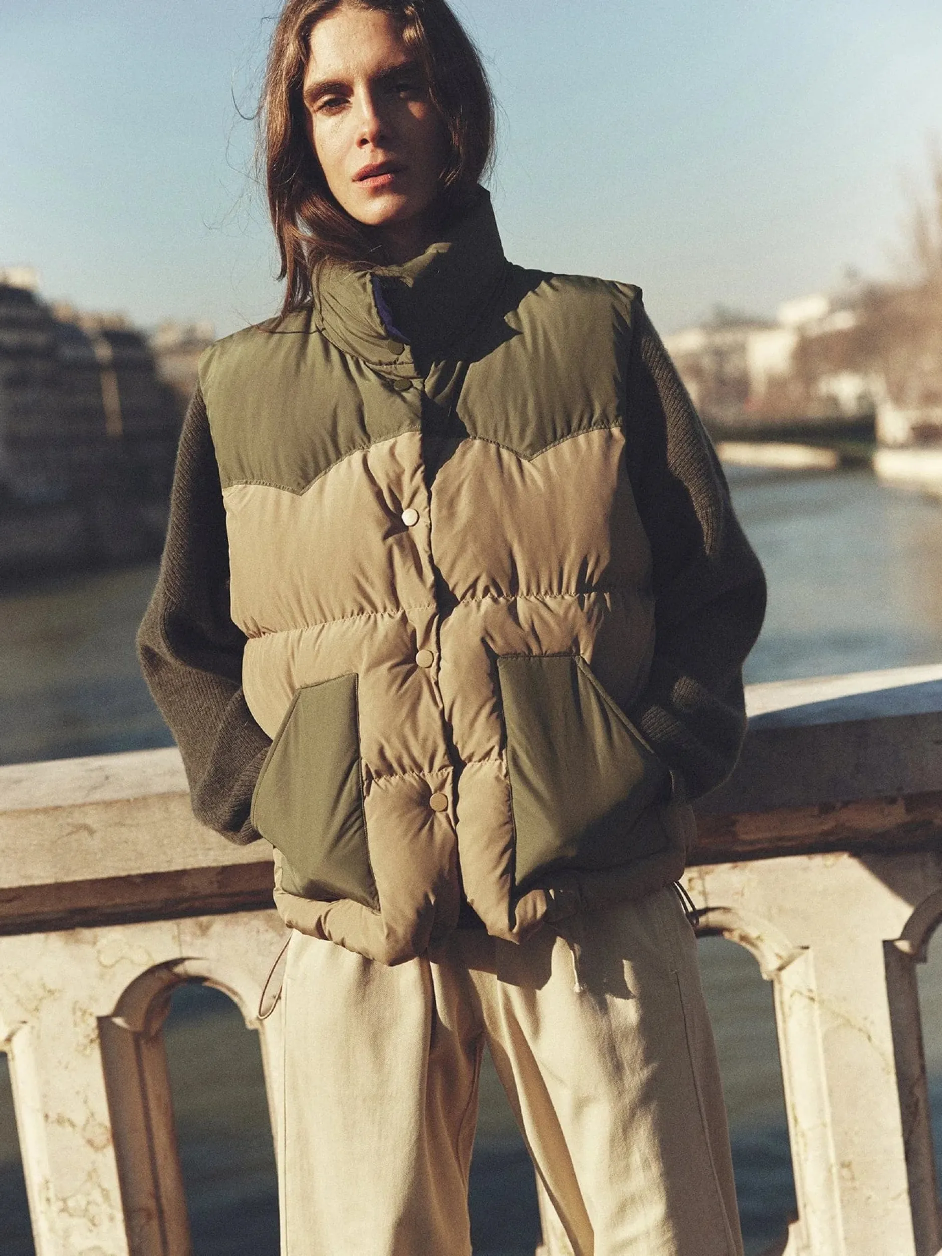 xirena_miller_vest_woodla_1.webp Outerwear | Xirena Miller Vest Woodland