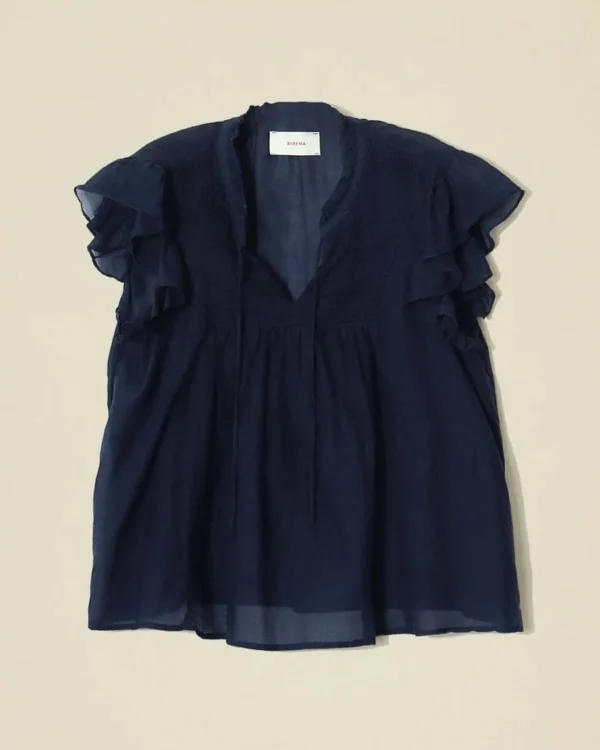 Shirts + Tops | Xirena Whitley Top Navy