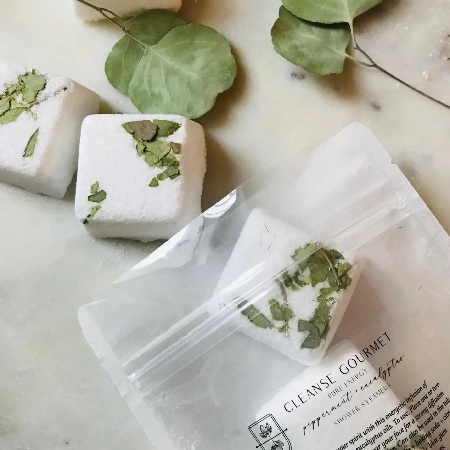 cleanse_gourmet_pure_ener_0.webp Beauty | Cleanse Gourmet Pure Energy Eucalyptus + Peppermint Shower Steamers