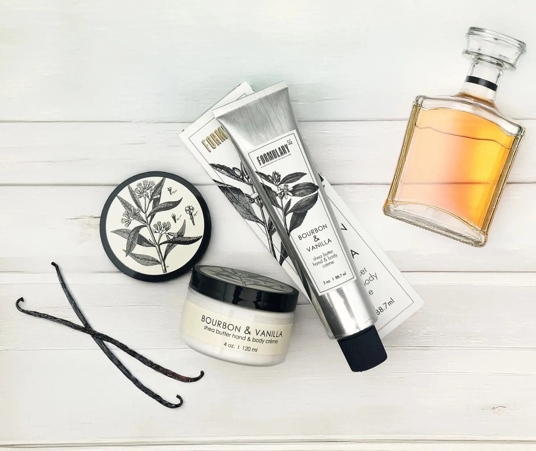 formulary__bourbon_vanill_1.webp Beauty | Formulary 55 Bourbon Vanilla Shea Butter Hand Creme Tube