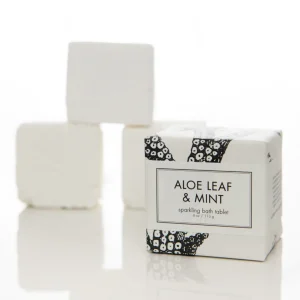 Beauty | Formulary 55 Sparkling Bath Tablets Aloe Leaf & Mint