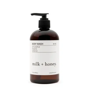 Beauty | Milk + Honey Body Wash Nº 16 Pink Grapefruit, Bergamot + Cardamom