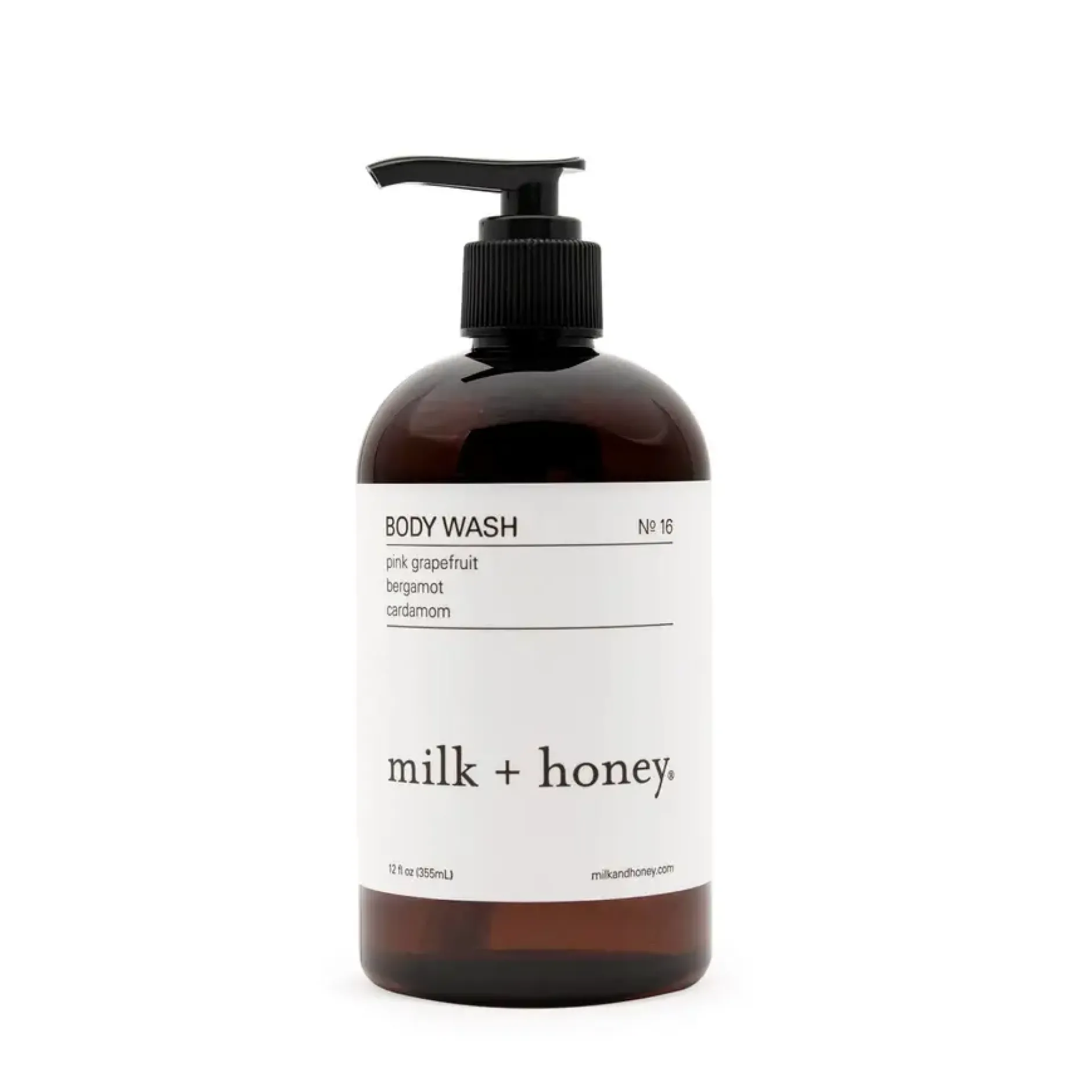 milk__honey_body_wash_n___0.webp Beauty | Milk + Honey Body Wash Nº 16 Pink Grapefruit, Bergamot + Cardamom